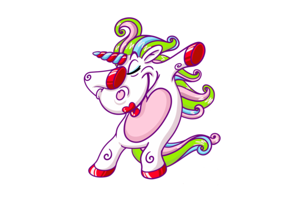 Dabbing Unicorn Illustration: Injecting Whimsy into Modern Design
