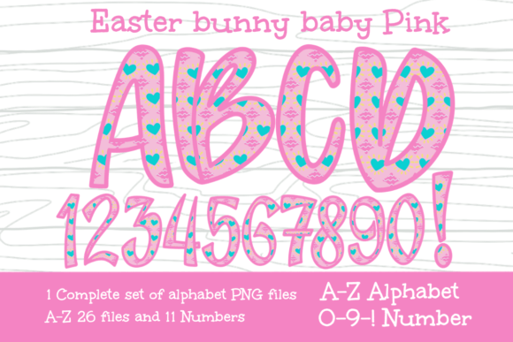 Easter Bunny Baby Baby Pink Doodle: A Playful Creative Asset