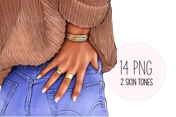 Effortless Style: Using Fashion Clipart & Denim Planner Clipart