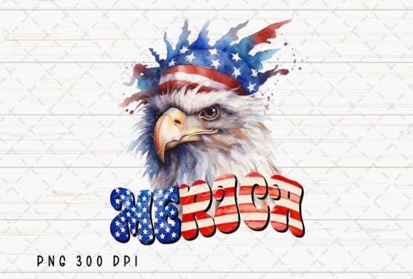 Merica USA Eagle 4th July Patriotic PNG for Your Projects