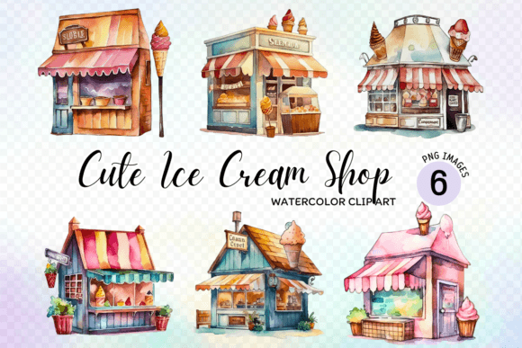 Sweet Summer Design: Using Ice Cream Shop Clipart